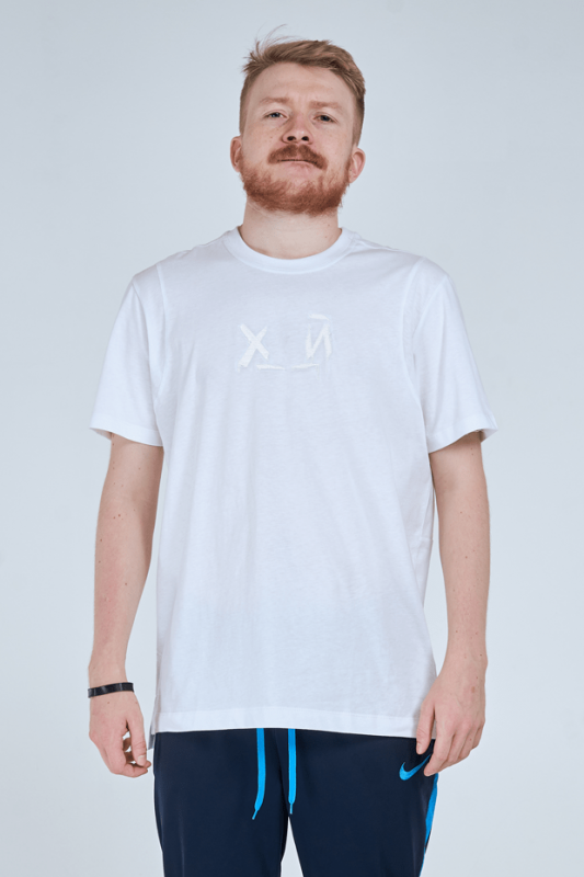 ФУТБОЛКА "Х_Й" / БЕЛ